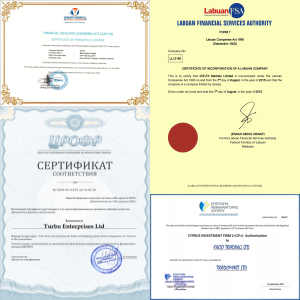 Types of licenses for binary options brokers in 2025