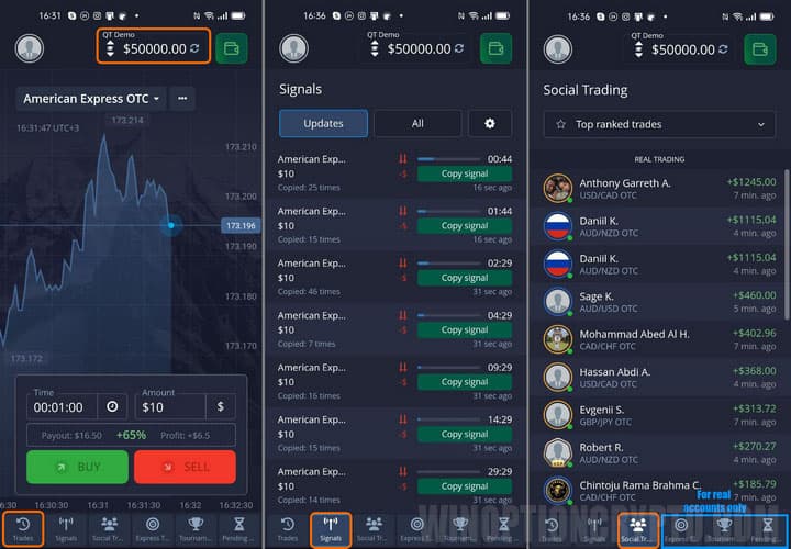 pocket option app for android