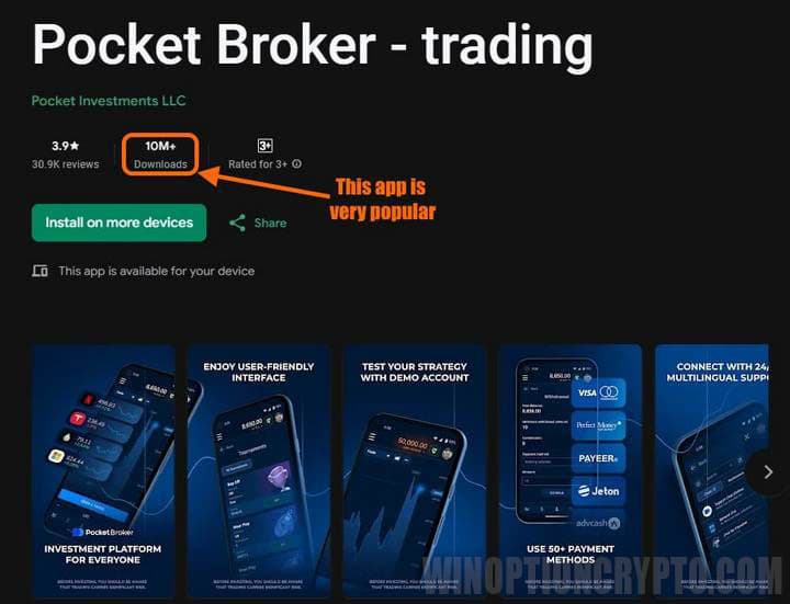 number of app downloads