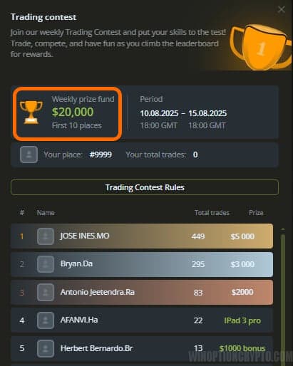 bonuses at RaceOption