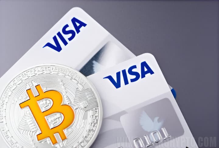 visa card and cryptocurrency