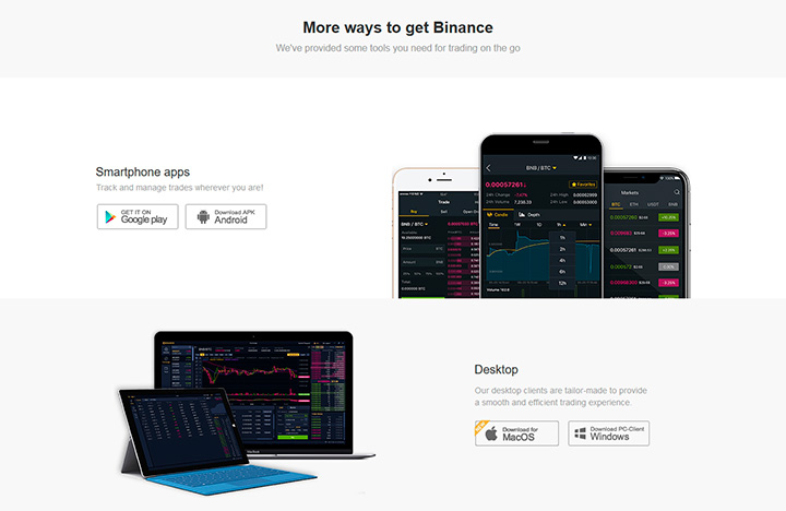 Binance Apps for Smartphones