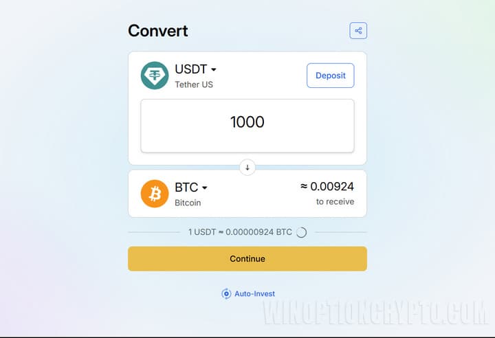 cryptocurrency exchange