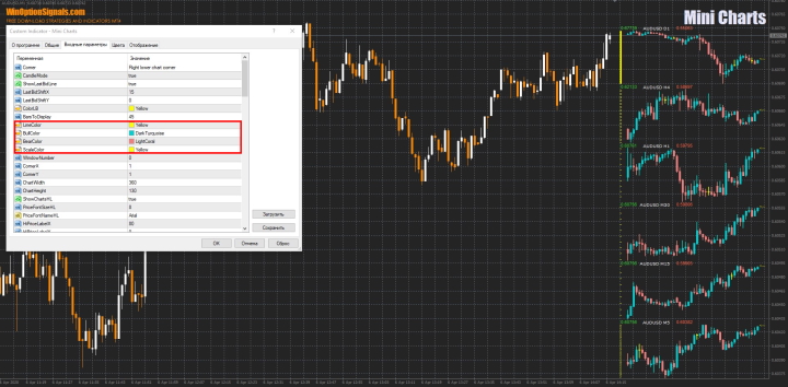 Changing the color of bars