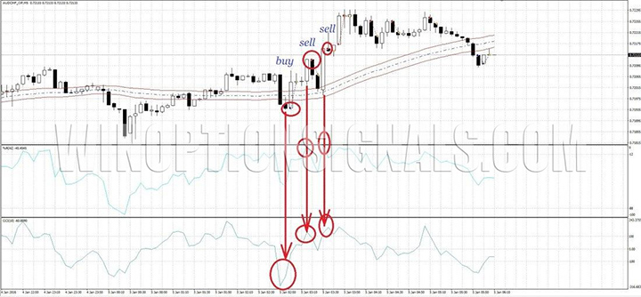Working with a robot for binary options