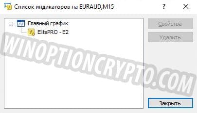 settings in elite trader pro