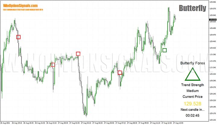 Binary options strategy Butterfly