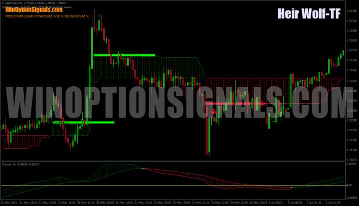 Heir Wolf TF strategy for binary options
